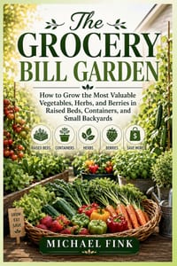 The Grocery Bill Garden: How to Grow the Most Valuable Vegetables, Herbs, and Berries in Raised Beds, Containers, and Small Backyards cover