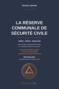 La réserve communale de sécurité civile: Créer, gérer, mobiliser cover