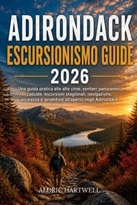 Adirondack Escursionismo Guide2026: Una guida pratica alle alte cime, sentieri panoramici, cascate, escursioni stagionali, navigazione, sicurezza e av cover