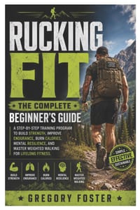 Rucking Fit: The Complete Beginner's Guide: A Step-by-Step Training Program to Build Strength, Improve Endurance, Burn Calories, Mental Resilience, an cover