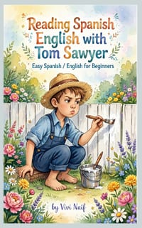 Reading Spanish/English with Tom Sawyer: Bilingual adventures/aventuras bilingues cover