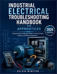 Industrial Electrical Troubleshooting Handbook For Apprentices: Practical Fault-Finding for Motors, Control Panels and Power Equipment cover