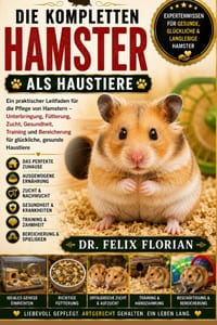 Die Kompletten Hamster ALS Haustiere: Ein praktischer Leitfaden für die Pflege von Hamstern - Unterbringung, Fütterung, Zucht, Gesundheit, Training un cover