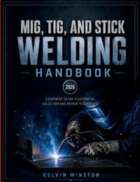 Mig, Tig, And Stick Welding Handbook: Equipment Setup, Filler-Metal Selection and Repair Techniques cover