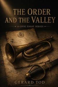 The Order and the Valley: A Civic Essay Series cover