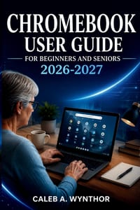 Chromebook User Guide for Beginners and Seniors 2026-2027: A Practical Manual for Setup, ChromeOS Navigation, Digital Communication, Personal Organiza cover
