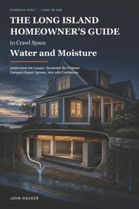 The Long Island Homeowner's Guide to Crawl Space Water and Moisture: Understand the Causes, Document the Problem, Compare Repair Options, and Hire wit cover