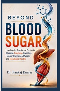 Beyond Blood Sugar: How Insulin Resistance Connects Glucose, Fructose, Liver Fat, Hunger Hormones, Muscle, and Metabolic Health cover