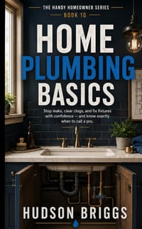 Home Plumbing Basics: Stop Leaks, Clear Clogs, and Fix Fixtures With Confidence - and Know Exactly When to Call a Pro cover