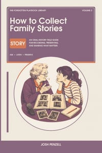 How to Collect Family Stories: An Oral-History Field Guide for Recording, Preserving, and Sharing What Matters cover