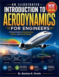 An Illustrated Introduction to Aerodynamics for Engineers: A Visual Guide to Aerodynamics, Airflow, and Aircraft Design cover