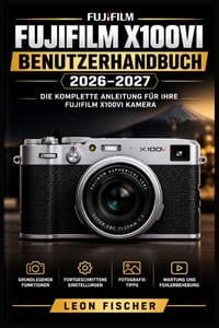 Fujifilm X100VI Benutzerhandbuch 2026-2027: Alle Kamerafunktionen, Aufnahmeeinstellungen und Fototechniken von der Ersteinrichtung bis zur meisterhaft cover