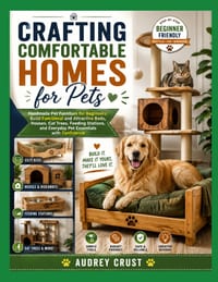 Crafting Comfortable Homes for Pets: Handmade Pet Furniture for Beginners: Build Functional and Attractive Beds, Houses, Cat Trees, Feeding Stations, cover