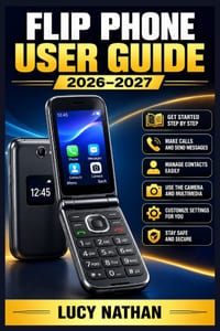 Flip Phone User Guide 2026-2027: The Beginner-Friendly Step-by-Step Manual to Master Calling, Texting, Contacts, Camera, Voicemail, and Every Setting cover
