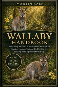Wallaby Handbook: Everything You Need to Know About Wallaby Care, Feeding, Housing, Training, Health, Behavior, Breeding, and Responsible Ownership. cover