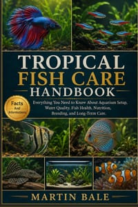 Tropical Fish Care Handbook: Everything You Need to Know About Aquarium Setup, Water Quality, Fish Health, Nutrition, Breeding, and Long-Term Care. cover