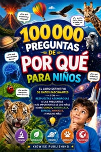 100000 Preguntas de Por Qué para Niños: El Libro Definitivo de Datos Fascinantes con Respuestas Asombrosas a las Preguntas Más Importantes de los Niño cover