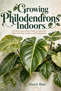 Growing Philodendrons Indoors: An Observation-Based Guide to Selection, Light, Watering, Support, and Propagation cover
