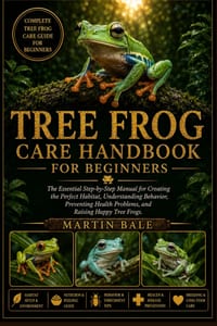 Tree Frog Care Handbook for Beginners: The Essential Step-by-Step Manual for Creating the Perfect Habitat, Understanding Behavior, Preventing Health P cover
