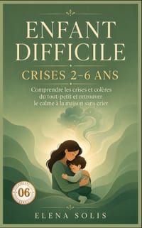 06 Enfant difficile: Comprendre les crises et colères du tout-petit (2-6 ans) et retrouver le calme à la maison sans crier cover