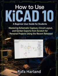 How to Use KiCad 10: A Beginner User Guide for Students: Mastering Schematic Capture, Circuit Layout, and Gerber Exports from Scratch for Personal Pro cover