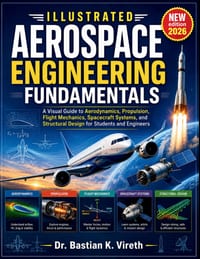 Illustrated Aerospace Engineering Fundamentals: A Visual Guide to Aerodynamics, Propulsion, Flight Mechanics, Spacecraft Systems, and Structural Desig cover
