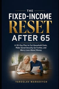 The Fixed-Income Reset After 65: A 30-Day Plan to Cut Household Costs, Make Social Security Go Further, and Worry Less About Money cover