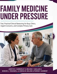 Family Medicine Under Pressure: Fast, Practical Clinical Reasoning for Busy Clinics, Urgent Concerns, and Complex Primary Care cover