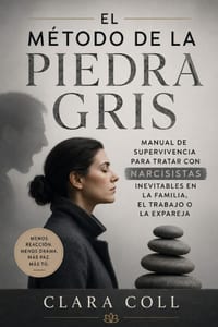 El método de la piedra gris: Manual de supervivencia para tratar con narcisistas inevitables en la familia, el trabajo o la expareja cover
