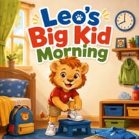 Leo's Big Kid Morning: A Proud Story About Getting Ready All By Yourself for School, for Kids Ages 4-6 cover