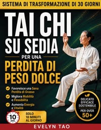 Tai CHI Su Sedia Per Una Perdita Di Peso Dolce: Programma a basso impatto di 30 giorni per migliorare la mobilità, l'equilibrio, Energia e perdita di cover