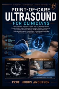 Point-Of-Care Ultrasound for Clinicians: The Complete Bedside Guide to POCUS Anatomy, Image Interpretation, Scan Protocols, Ultrasound-Guided Procedur cover