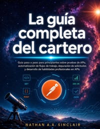 La guía completa del cartero: Guía paso a paso para principiantes sobre pruebas de APIs, automatización de flujos de trabajo, depuración de solicitude cover