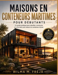 Maisons En Conteneurs Maritimes Pour Débutants: Un guide pratique pour planifier, construire et vivre dans une maison en conteneur d'acier cover