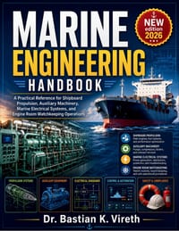 Marine Engineering Handbook: A Practical Reference for Shipboard Propulsion, Auxiliary Machinery, Marine Electrical Systems, and Engine Room Watchkeep cover