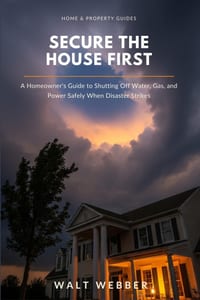 Secure the House First: A Homeowner's System-by-System Guide to Shutting Off Water, Gas, and Power Safely, Stopping Disaster Damage From Getting Worse cover