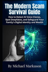 The Modern Scam Survival Guide: How to Detect AI Voice Clones, Spot Deepfakes, and Safeguard Your Family's Digital Identity and Wealth cover