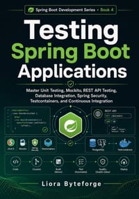 Testing Spring Boot Applications: Master Unit Testing, Mockito, REST API Testing, Database Integration, Spring Security, Testcontainers, and Continuou cover