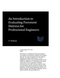 An Introduction to Evaluating Pavement Distress for Professional Engineers cover