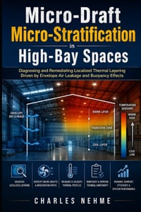 Micro-Draft Micro-Stratification in High-Bay Spaces: Diagnosing and Remediating Localized Thermal Layering Driven by Envelope Air Leakage and Buoyancy cover
