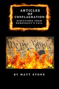 Articles Of Conflagration: Dispatches from Democracy's Fall cover