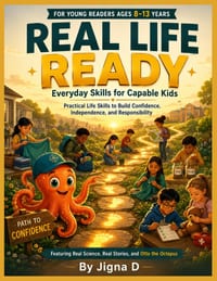 Real Life Ready: Everyday Skills for Capable Kids: Practical Life Skills to Build Confidence, Independence, and Responsibility for Young Readers Ages cover