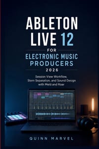 Ableton Live 12 for Electronic Music Producers 2026: Session View Workflow, Stem Separation, and Sound Design with Meld and Roar cover