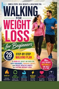 Walking for Weight Loss for Beginners: A 28-Day Step-by-Step Walking Plan to Burn Fat, Boost Metabolism, Build Endurance, Increase Energy, and Create cover