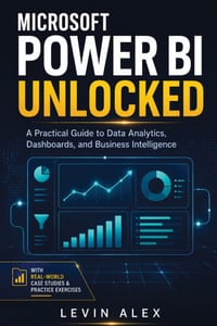 Microsoft Power Bi Unlocked: A Practical Guide to Data Analytics, Dashboards, and Business Intelligence cover
