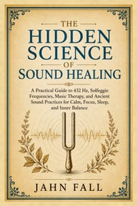 The Hidden Science of Sound Healing: A Practical Guide to 432 Hz, Solfeggio Frequencies, Music Therapy, and Ancient Sound Practices for Calm, Focus, S cover