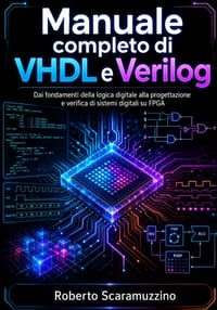 Manuale completo di VHDL e Verilog: Dai fondamenti della logica digitale alla progettazione e verifica di sistemi digitali su FPGA cover