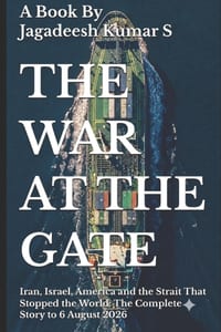 The War at the Gate: Iran, Israel, America and the Strait That Stopped the World: The Complete Story to 6 August 2026 cover