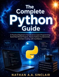 The Complete Python Guide: A Practical Beginner's Handbook to Learn Programming, Build Real-World Projects, Master Python Fundamentals, and Start Codi cover