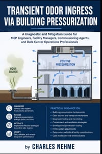 Transient Odor Ingress Via Building Pressurization: A Diagnostic and Mitigation Guide for MEP Engineers, Facility Managers, Commissioning Agents, and cover